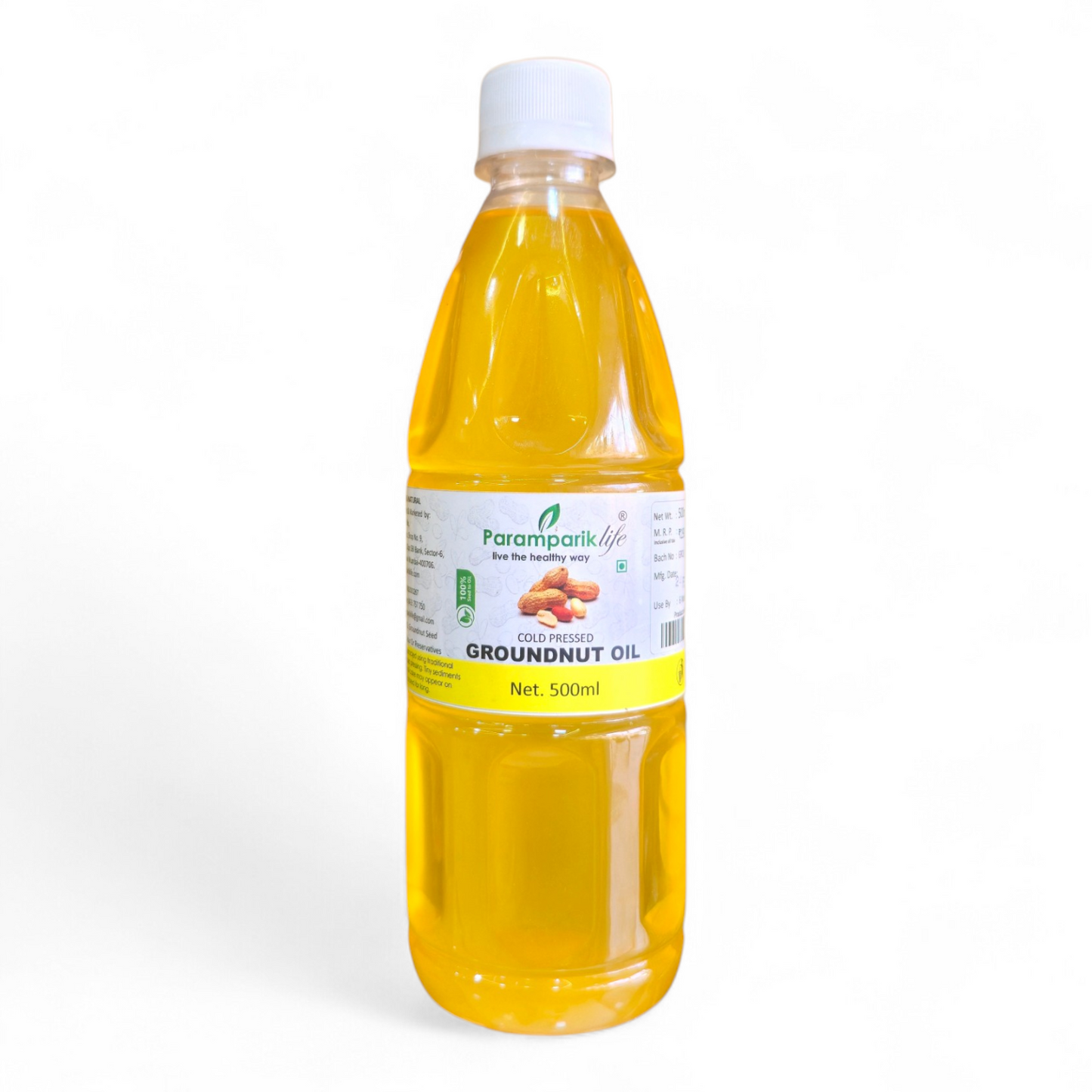 Paramparik Life Cold Pressed Groundnut Oil